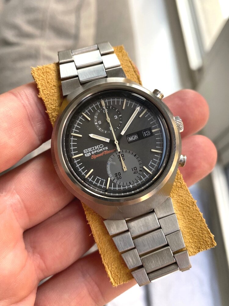 Seiko 6138 outlet speedtimer