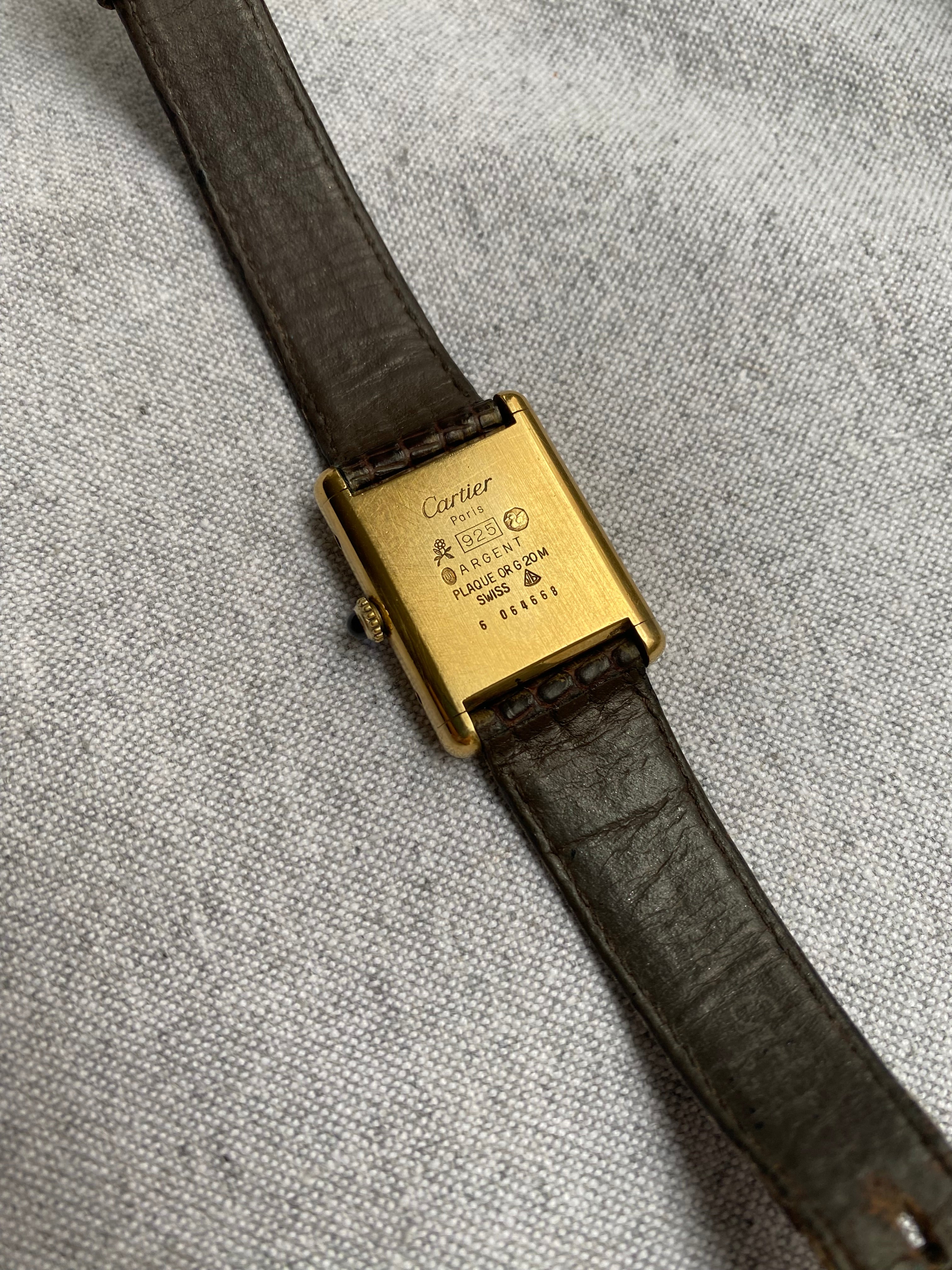 1982 Must de Cartier Tank 'Brown'