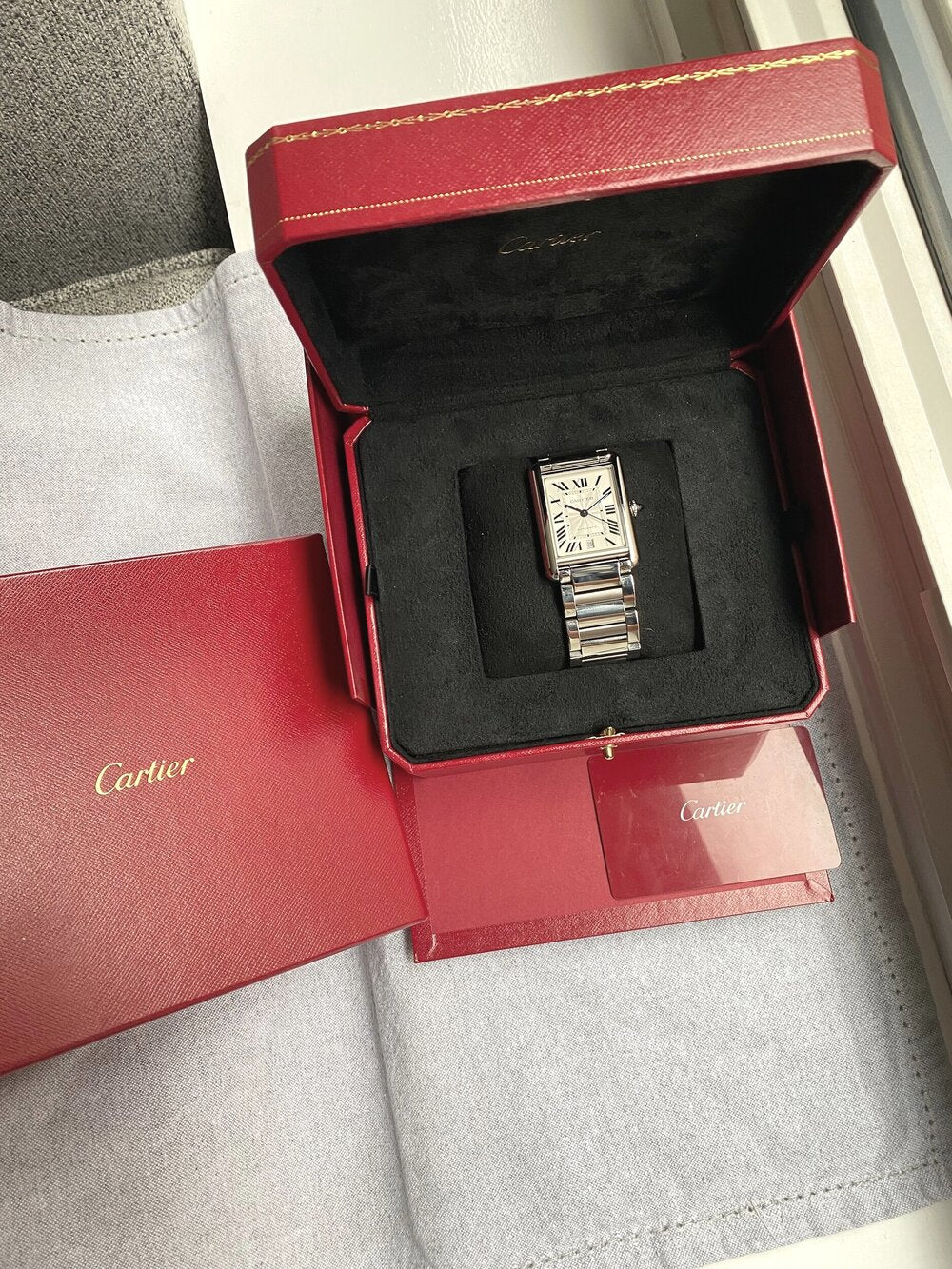2022 Cartier Tank XL (Box & Papers)