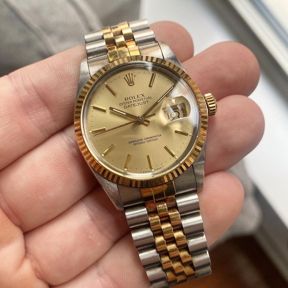 1987 Rolex Datejust ref. 16013 (Box & Papers)