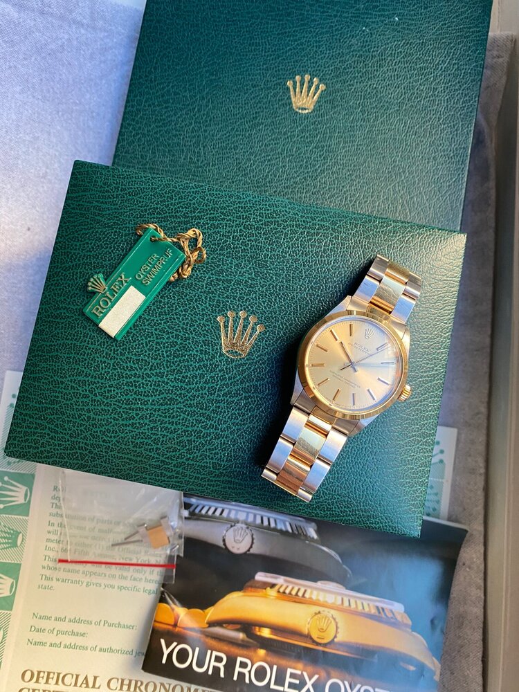 1988 Rolex Oyster Perpetual ref. 14203 (Box & Papers)