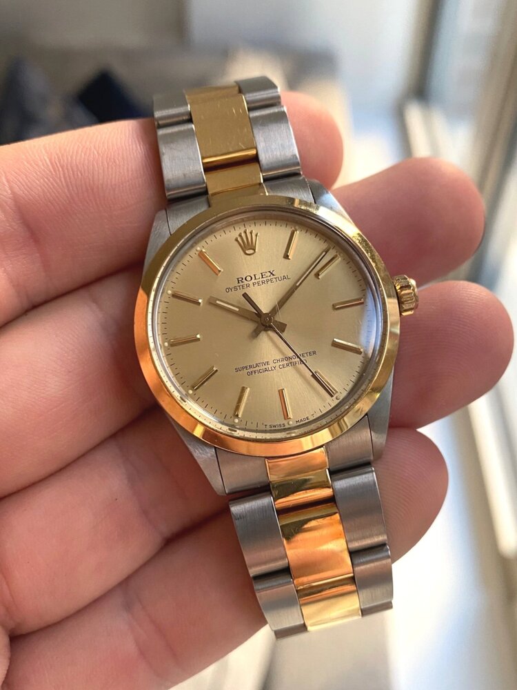 1988 Rolex Oyster Perpetual ref. 14203 (Box & Papers)