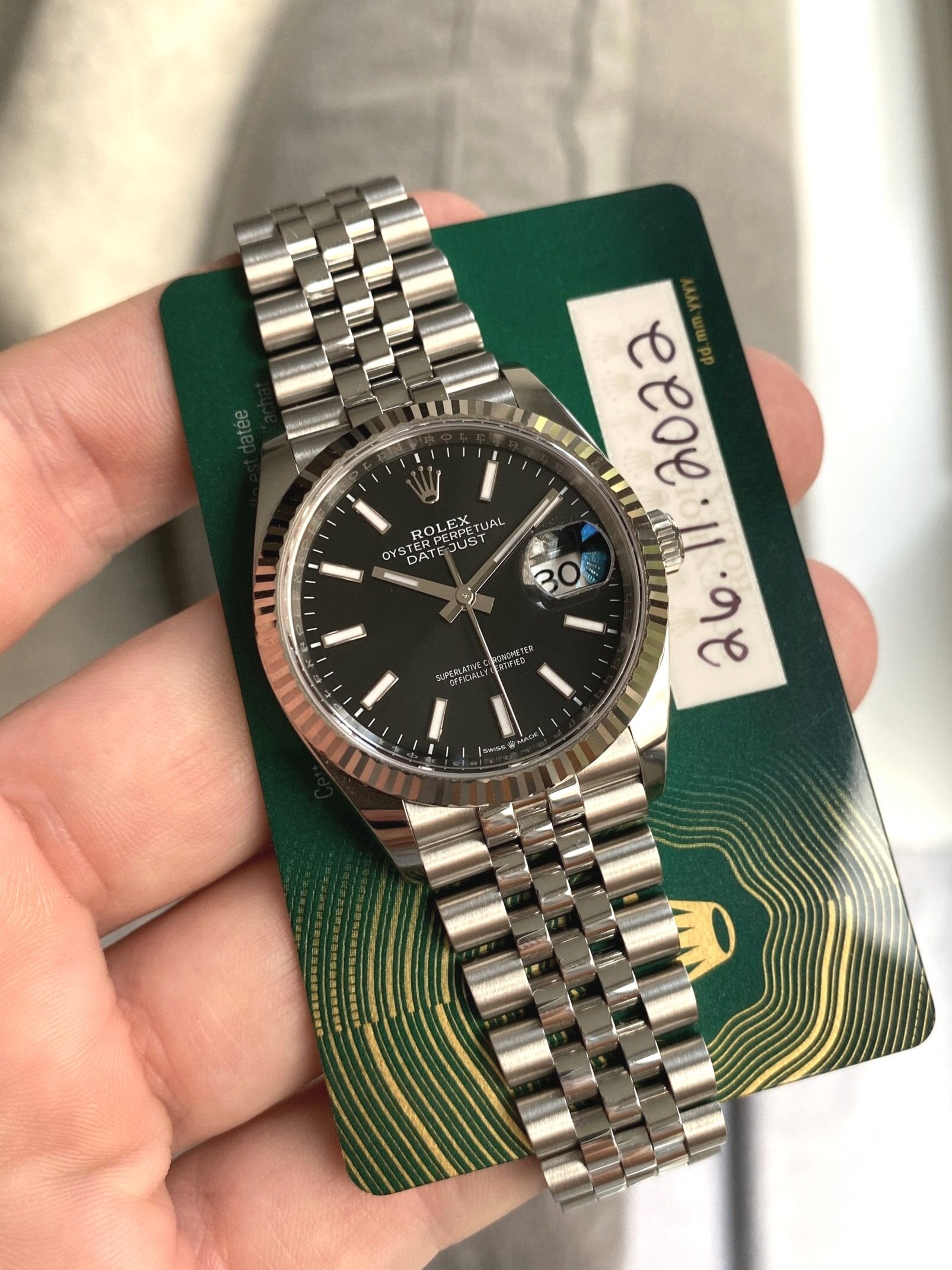 2022 Rolex Datejust ref. 126234 (New/ Full Set)