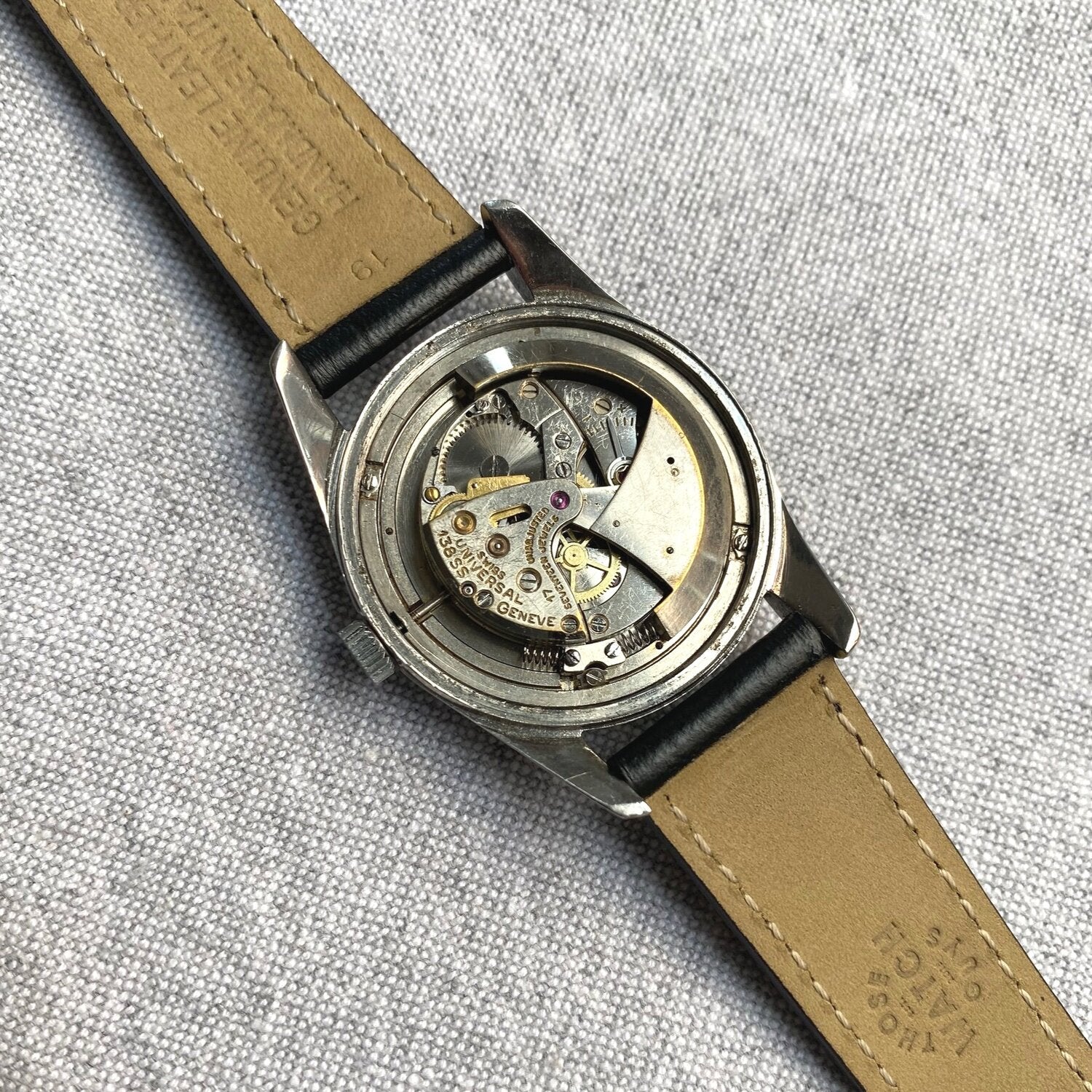 1956 Universal Geneve Polerouter ref. 20217-4