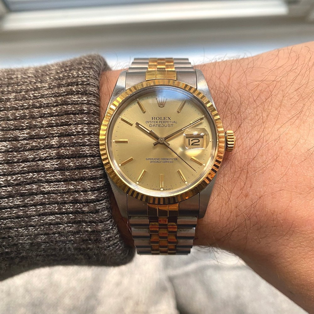 1987 Rolex Datejust ref. 16013 (Box & Papers)