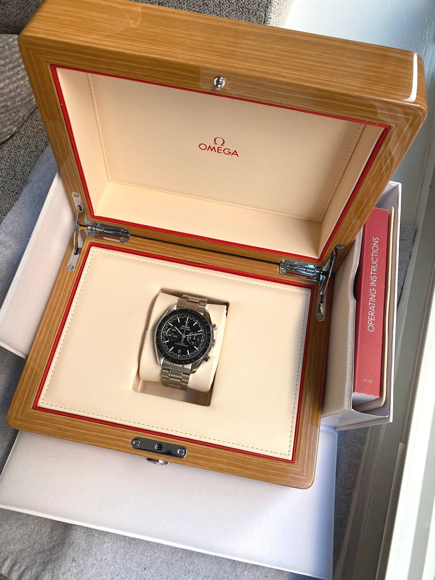2022 Omega Speedmaster Racing (New/ Box & Papers)