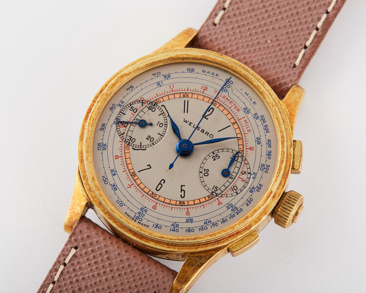 1940s Welsbro Flyback Chronograph