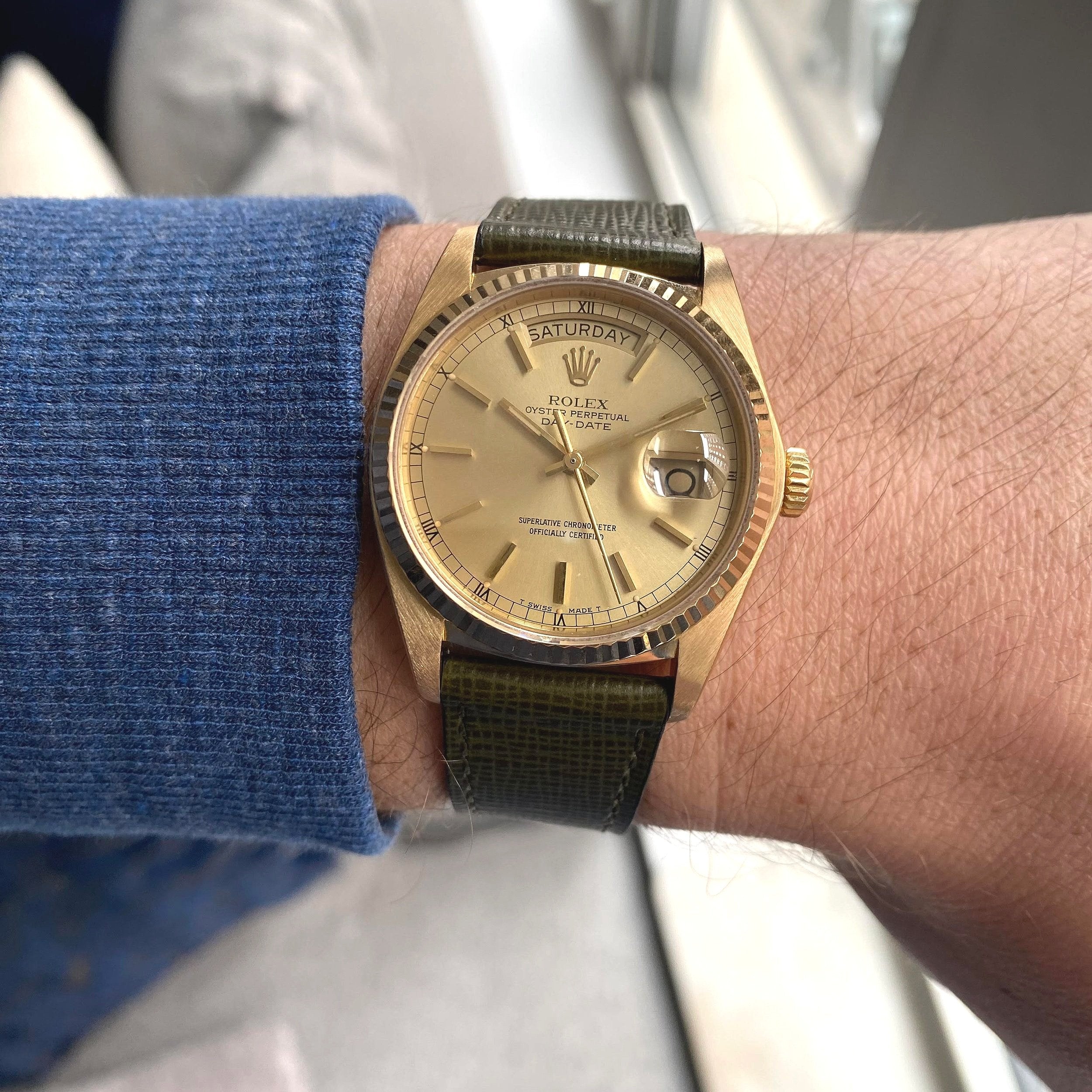 1984 Rolex Day-Date ref. 18038 18K