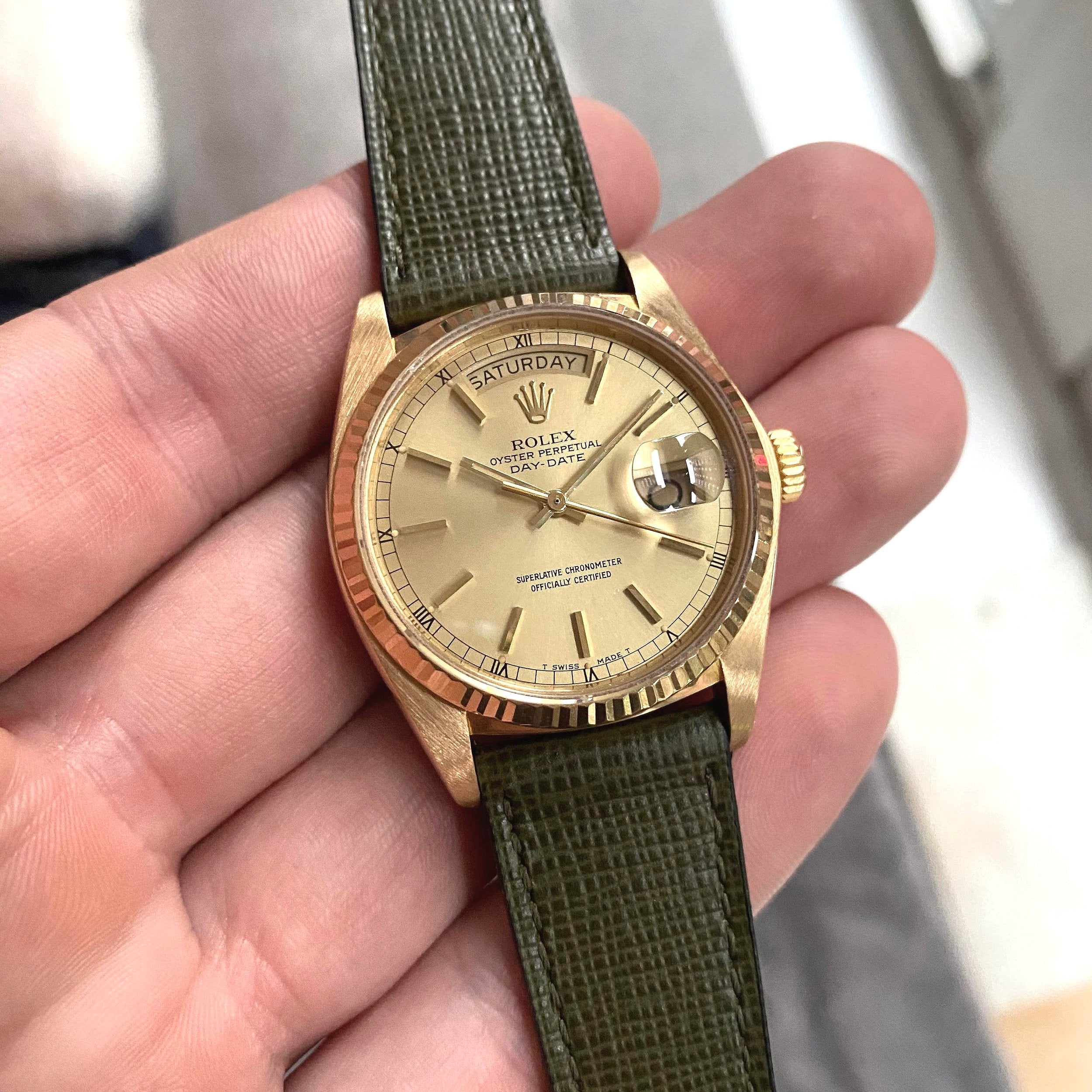 1984 Rolex Day-Date ref. 18038 18K