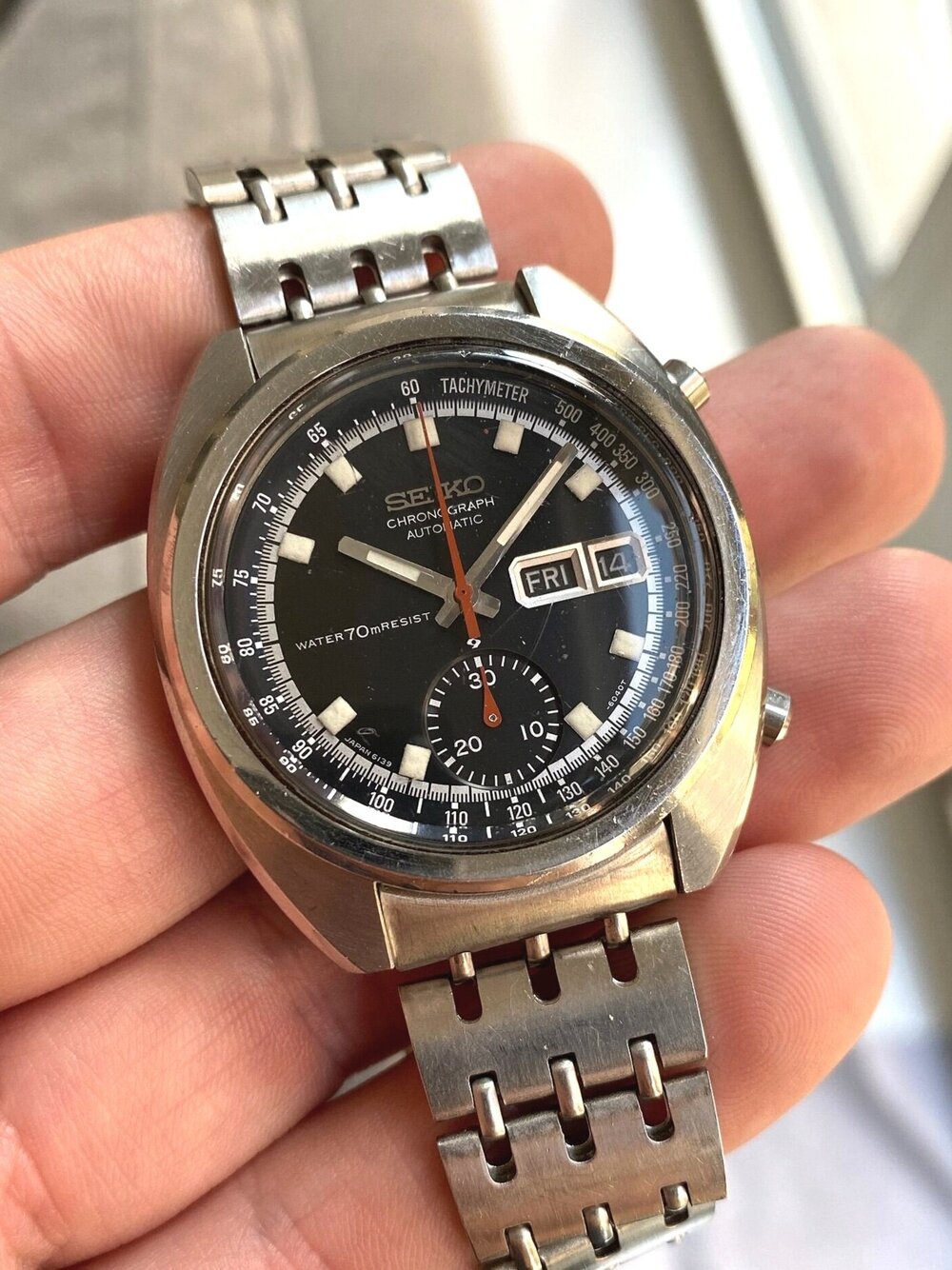 1971 Seiko Chronograph ref. 6139-6012 'Bruce Lee'