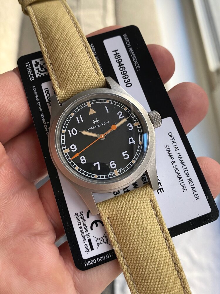 Hamilton Khaki Field Limited Edition for Hodinkee (New)