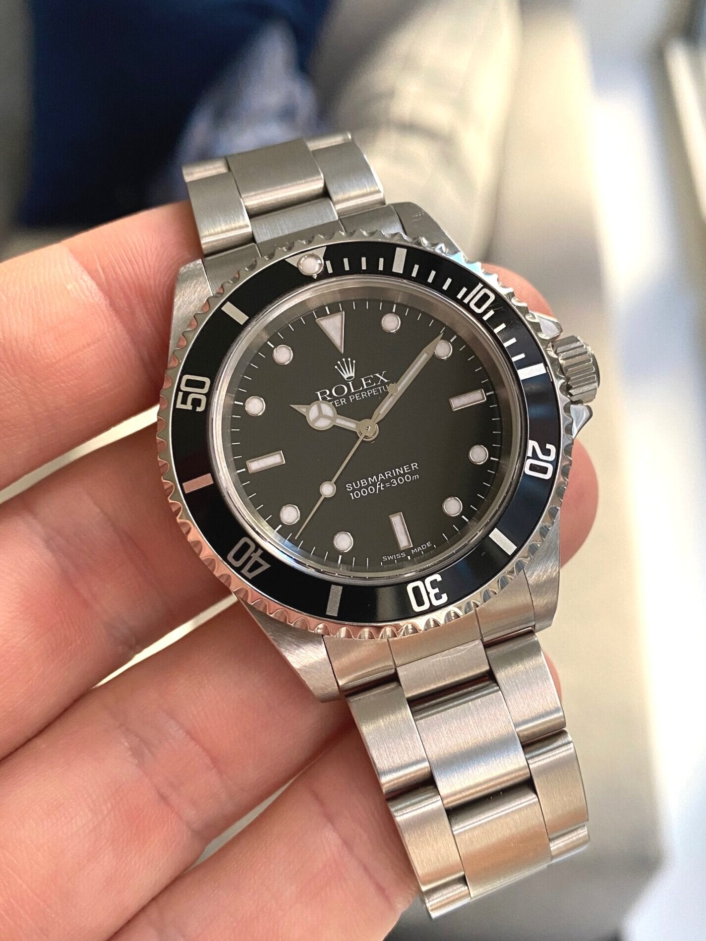 2000 Rolex Submariner ref. 14060 Box Papers