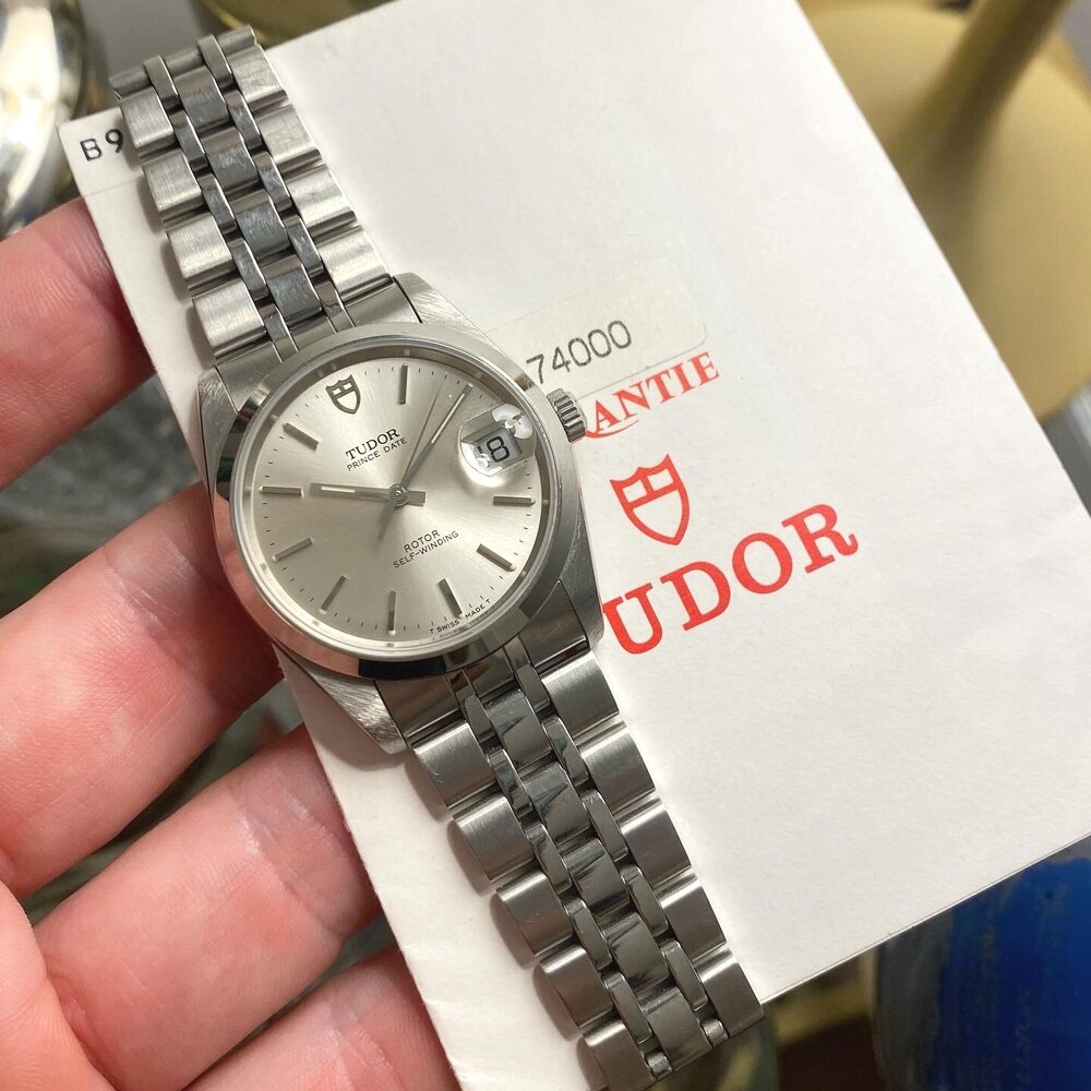 1999 Tudor Prince Date ref. 74000 (Box & Papers)