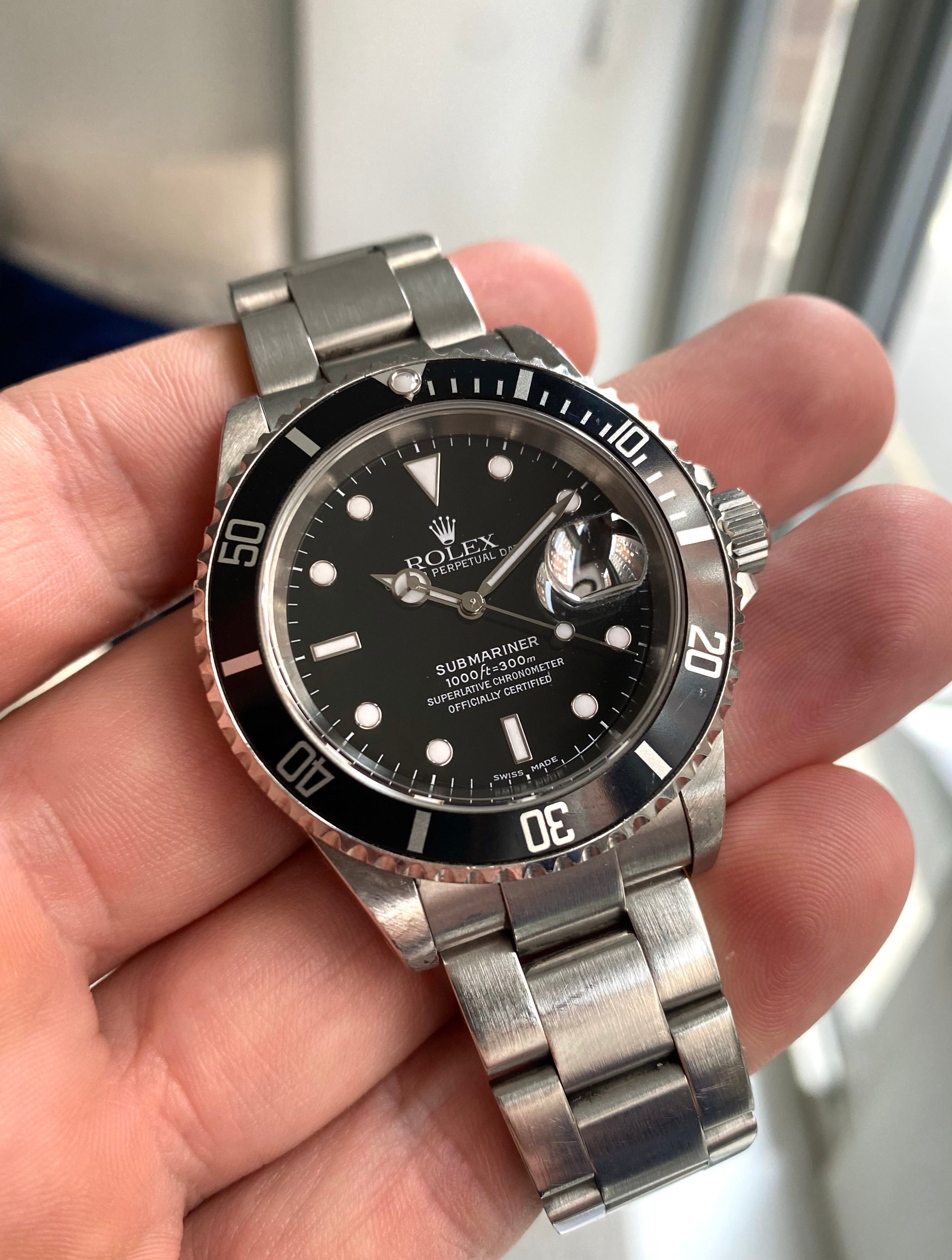 Rolex submariner shop ref 16610