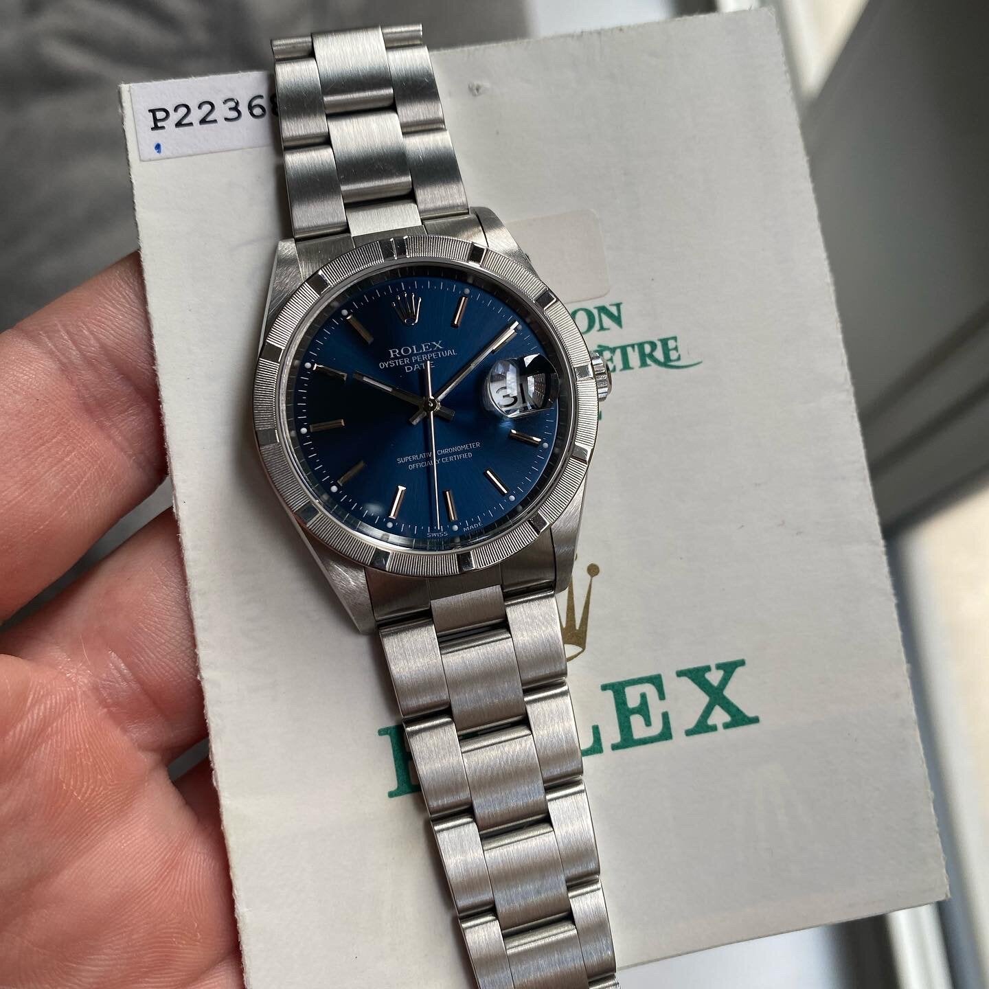 2000 Rolex Date ref. 15210 'Mint' (Box & Papers)