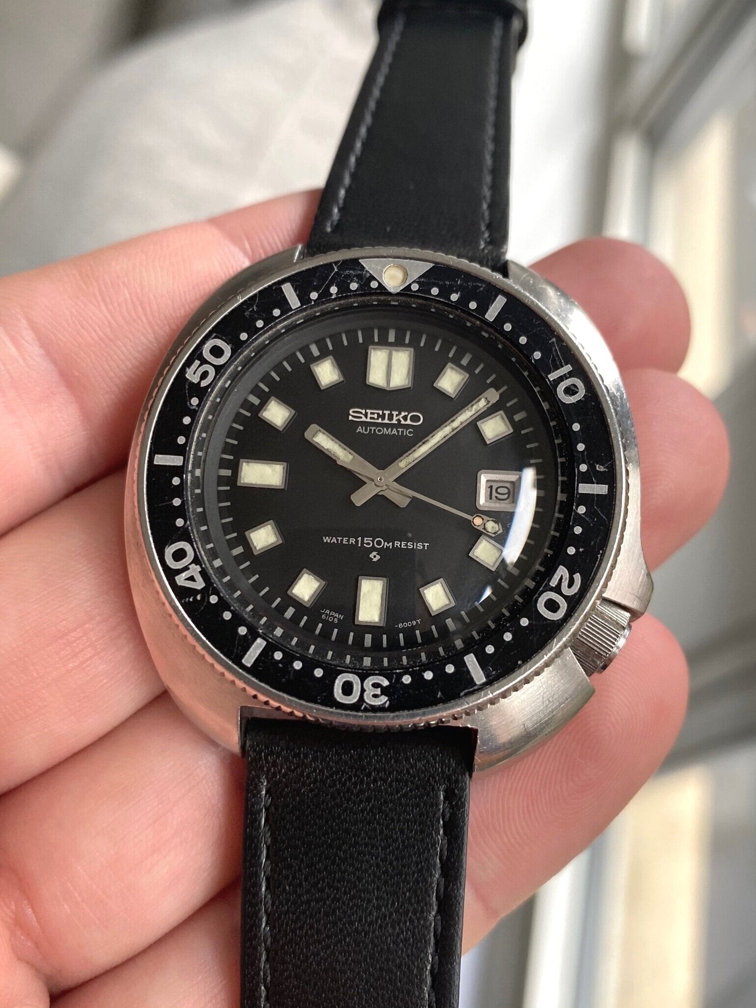 Seiko 6105 martin on sale sheen