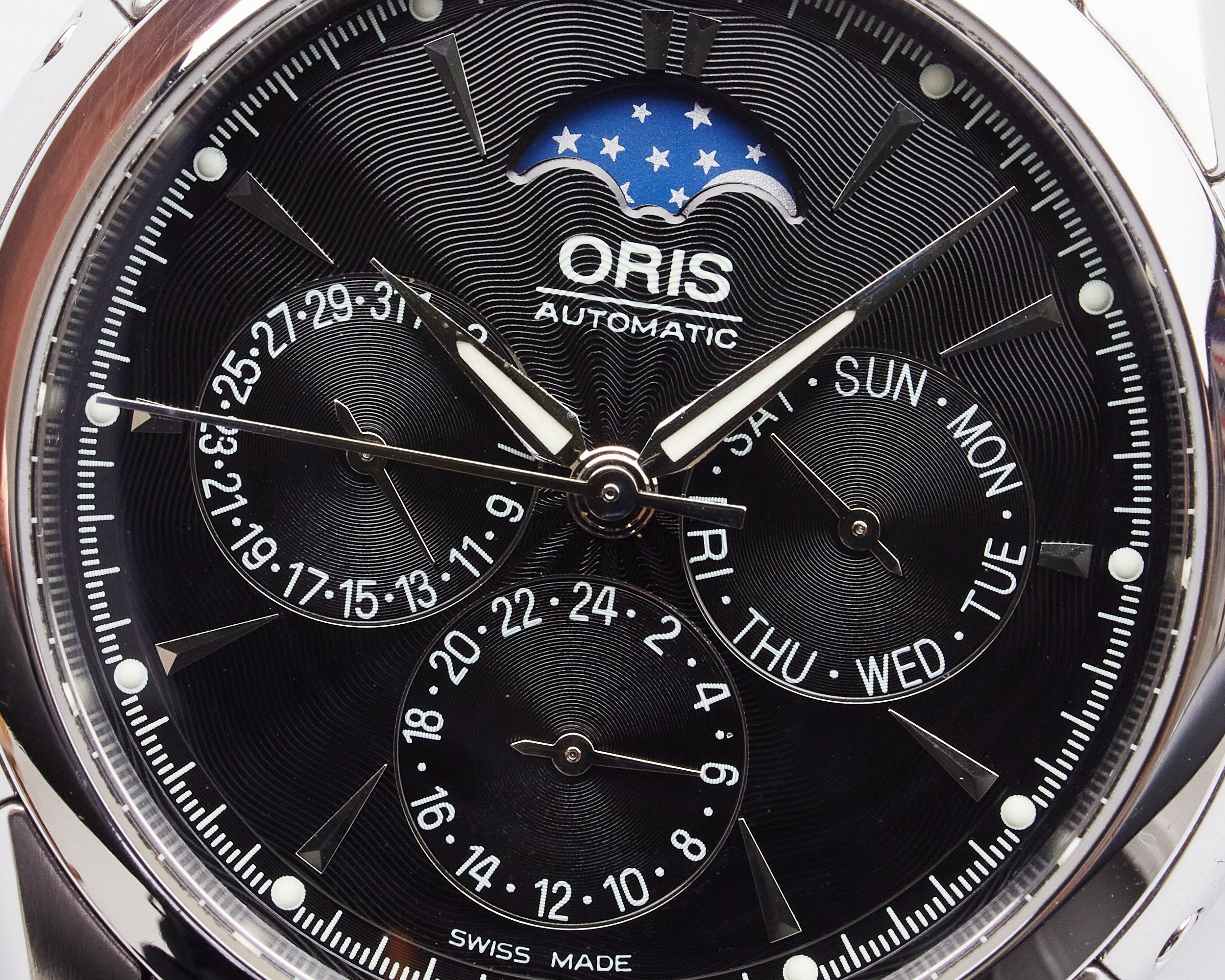 2006 Oris Triple Date Moonphase (Box & Papers)