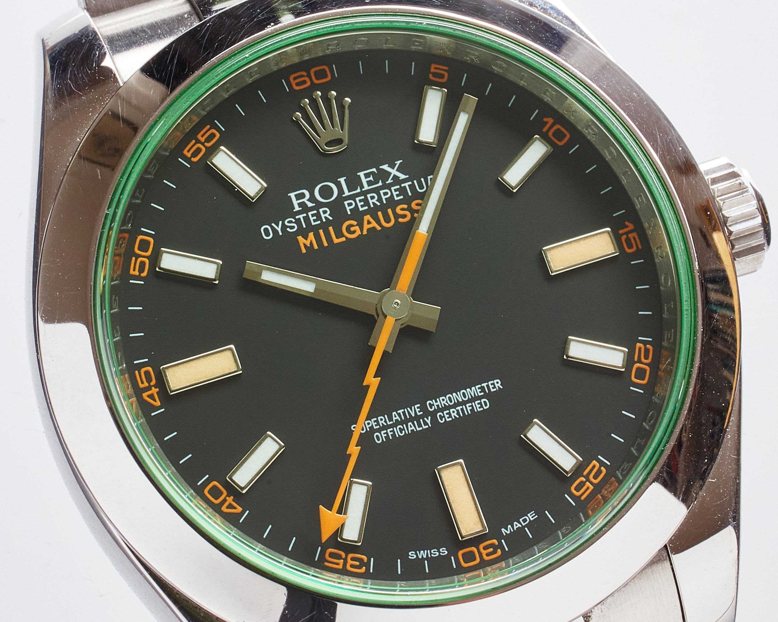 2012 Rolex Milgauss ref. 116400V (Box & Papers)