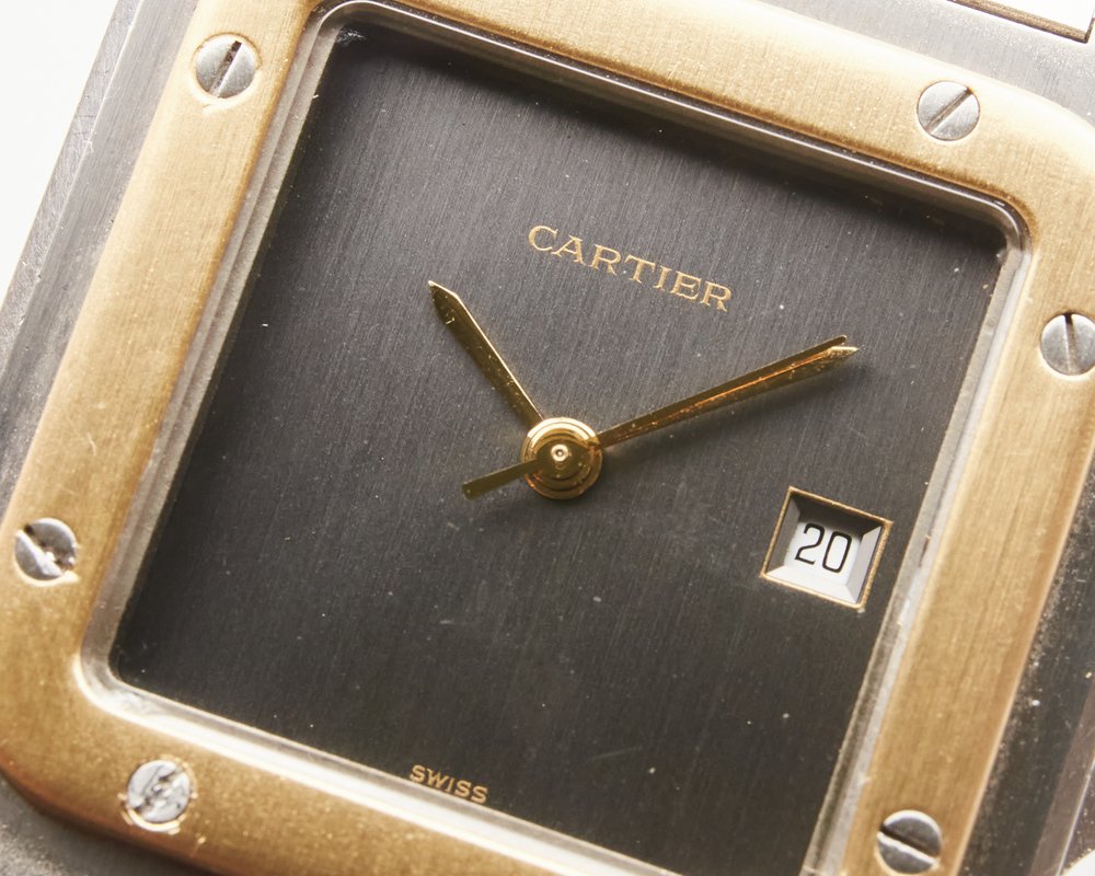 1980s Cartier Santos ref. 2961 'Slate Grey'